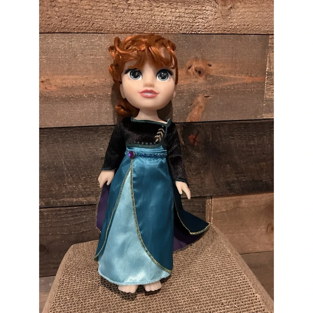 Disney Frozen II Queen Anna Fashion Large Doll 14 inch NO Tiara and Shoes